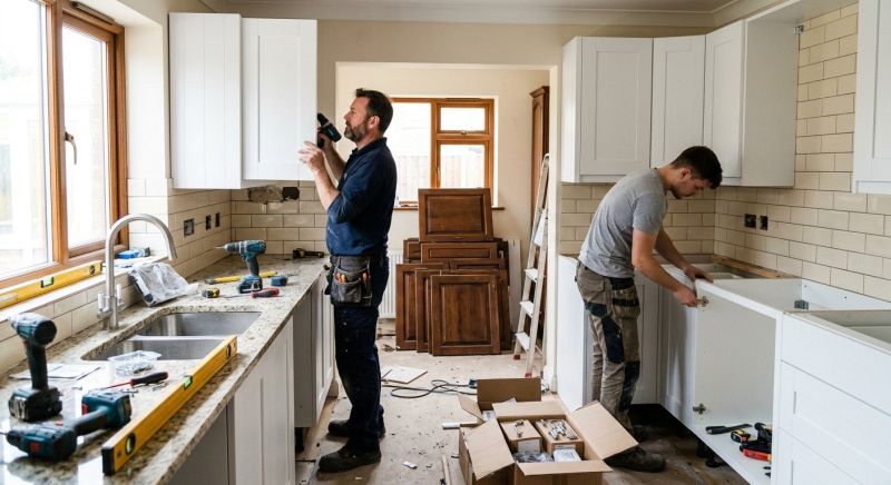 Cupboard Installation in Bloomington, IN