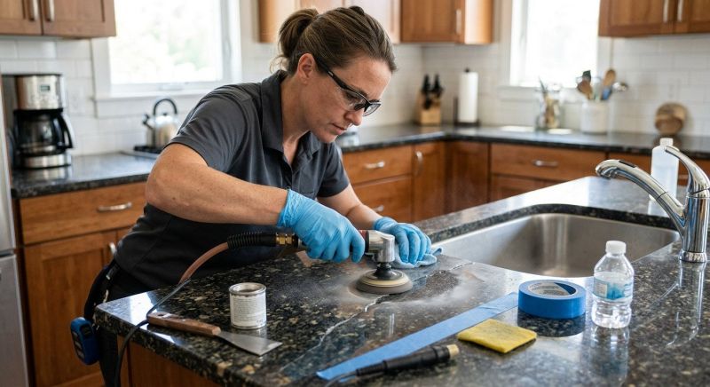 Granite Countertop Repair in Roseville, CA