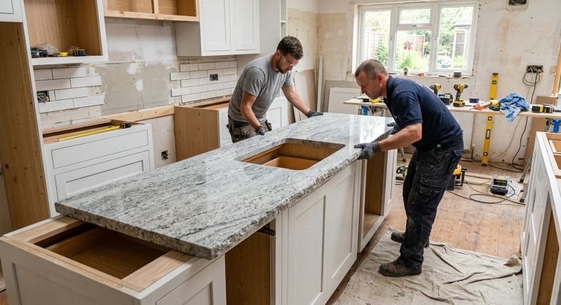 Granite Installation in Napa, CA