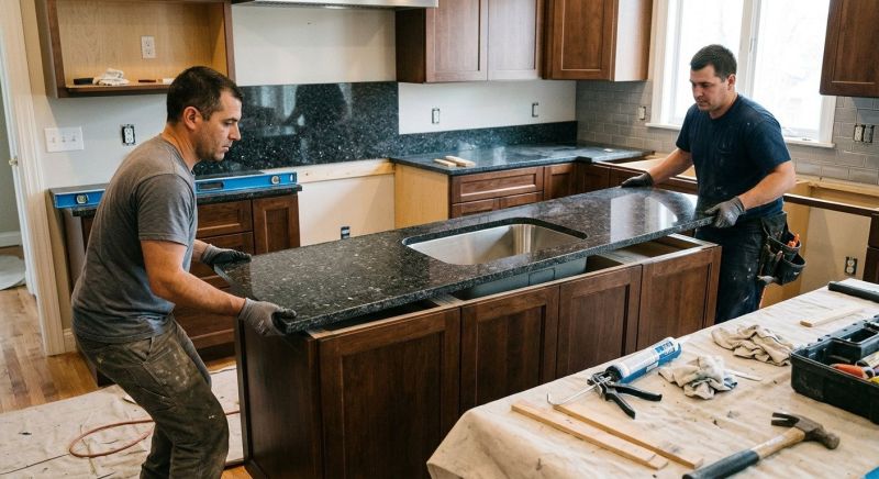 Granite Installation in Sonoma County, CA