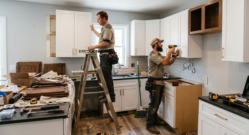 Kitchen Cupboard Installation in Bloomington, IN
