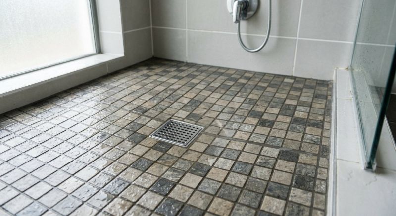 Shower Floor Tiling in Conroe, TX