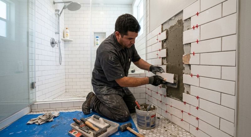 Shower Tile Repair in Alpharetta, GA