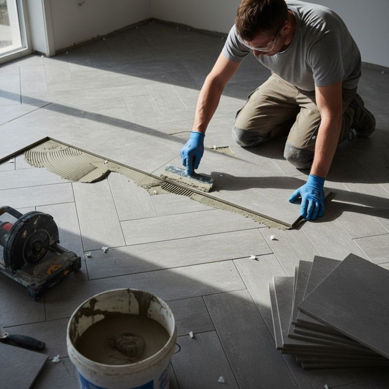 Tile Floor Installation in Frederick, MD