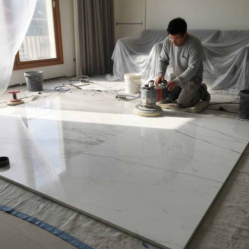 Travertine Floor Polishing in Sacramento, CA