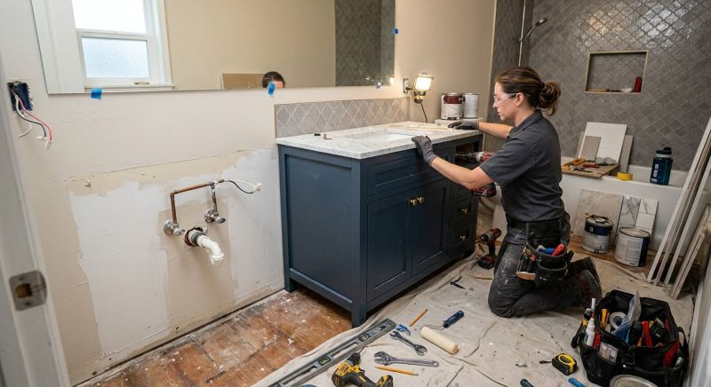 Vanity Remodeling in Bloomington, IN