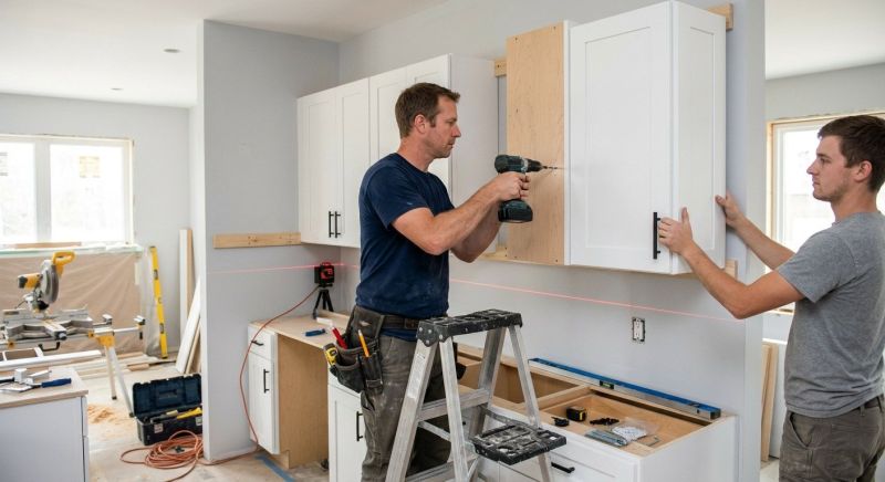Wall Cabinets Installation in Bloomington, IN