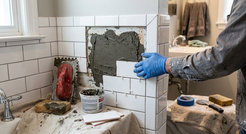 Bathroom Tile Repair in Conroe, TX