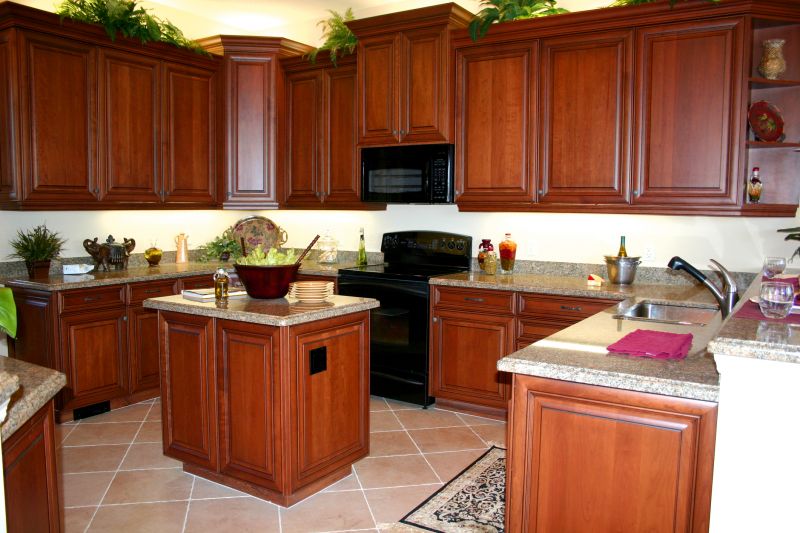 Cherry Cabinet Refacing in Cincinnati, OH