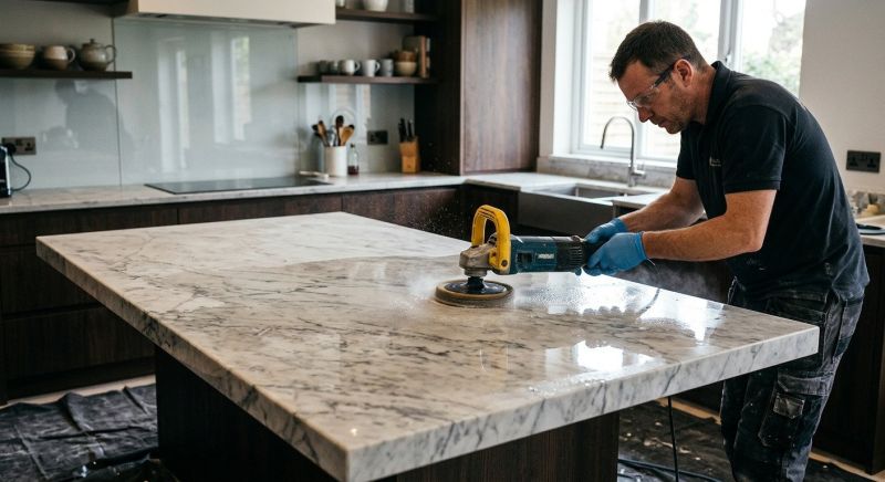 Countertop Buffing in Sacramento, CA