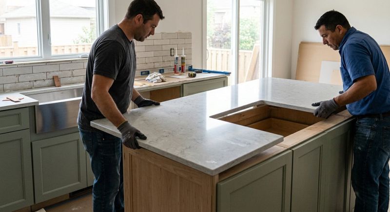 Custom Countertop Installation in Marin County, CA
