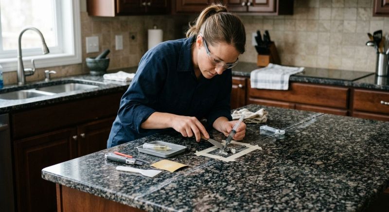 Granite Countertop Repair in Roseville, CA
