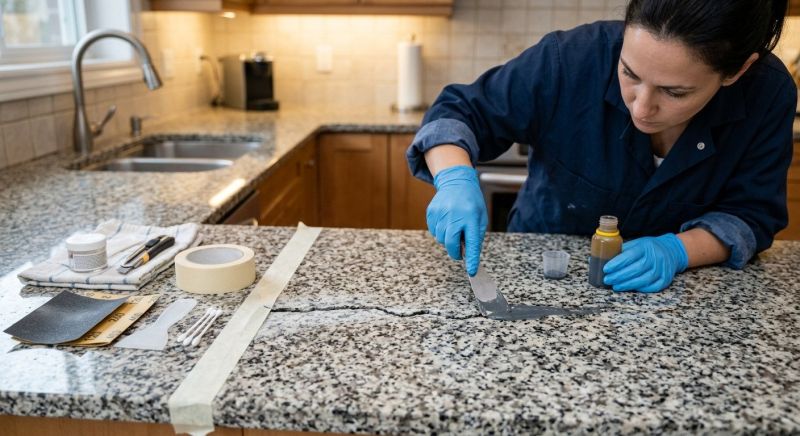 Granite Countertop Repair in Roseville, CA