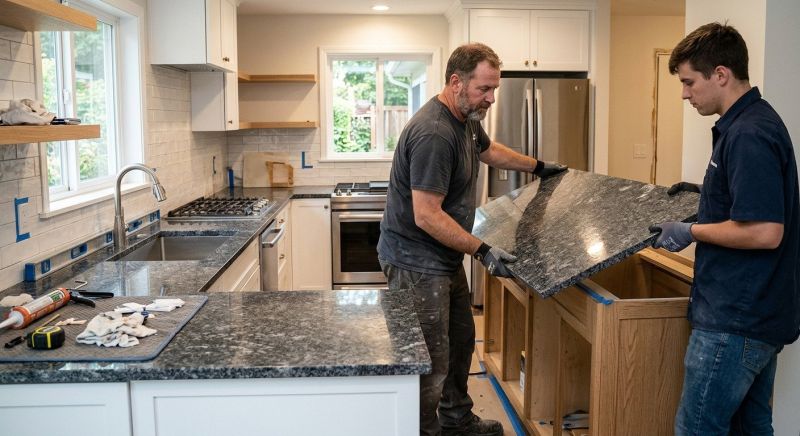 Granite Installation in Napa, CA