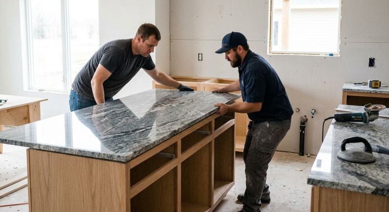 Granite Installation in Sonoma County, CA