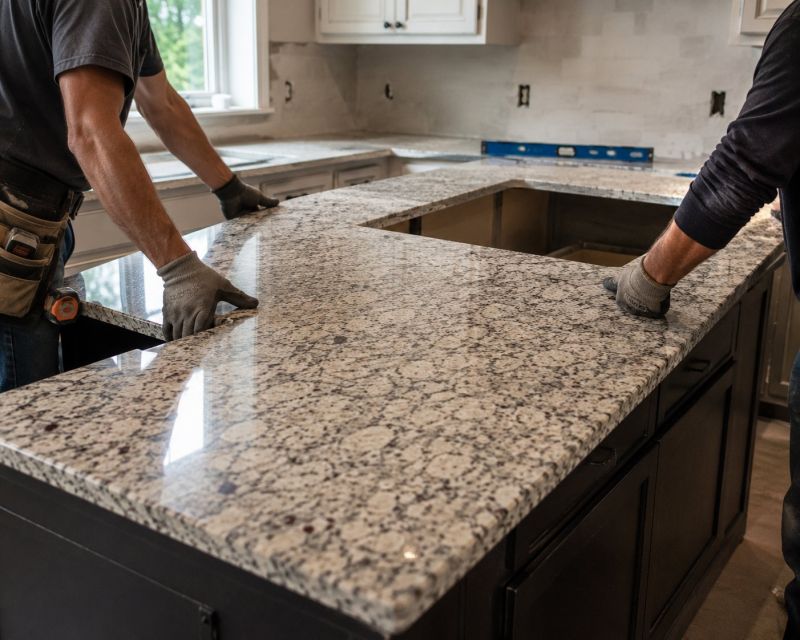 Granite Installation in Sonoma County, CA
