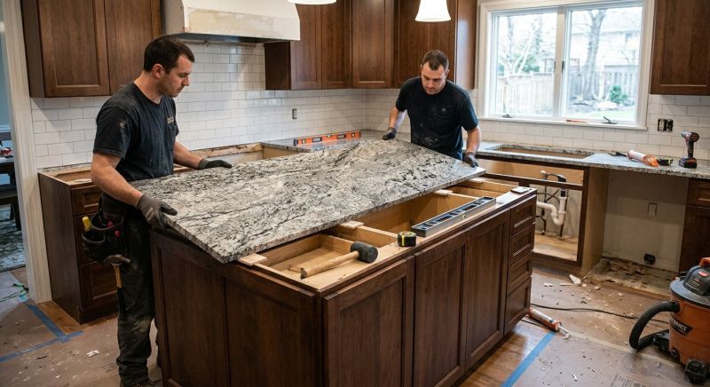 Granite Installation in Sonoma County, CA