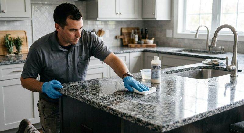 Granite Sealing Service in Roseville, CA