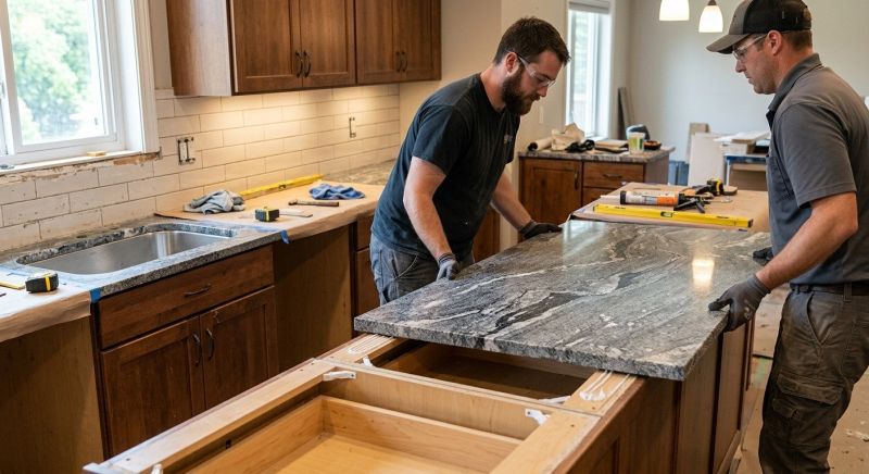 Kitchen Countertop Replacement in Roseville, CA