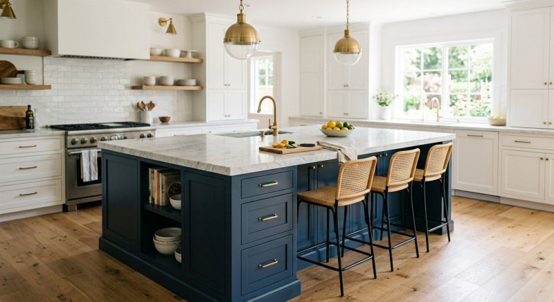 Kitchen Island Installation in Cincinnati, OH