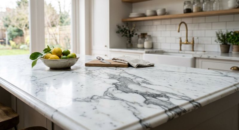 Marble Countertop Installation in Sonoma County, CA