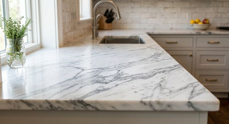 Marble Countertop Installation in Sonoma County, CA