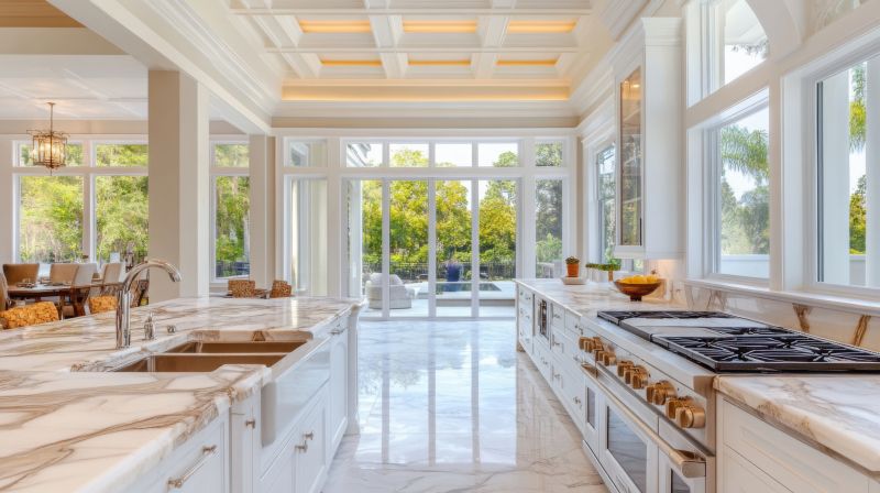 Marble Countertop Installation in Lake County, IL
