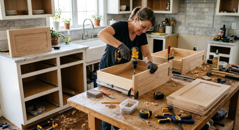 Oak Cabinet Remodeling in Cincinnati, OH