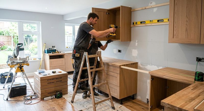 Pine Cabinets Installation in Dayton, OH