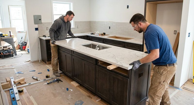 Quartz Countertop Installation in Marin County, CA
