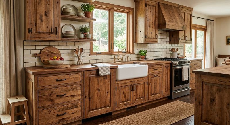 Rustic Cabinets Installation in Indianapolis, IN