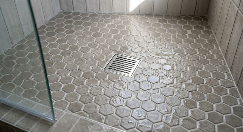 Shower Floor Tiling in Conroe, TX