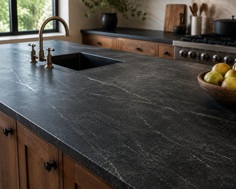 Soapstone Counter Installation in Napa, CA