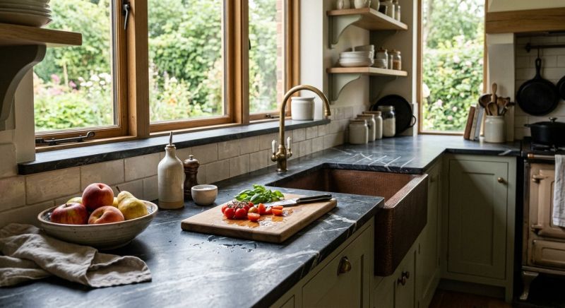 Soapstone Counter Installation in Napa, CA
