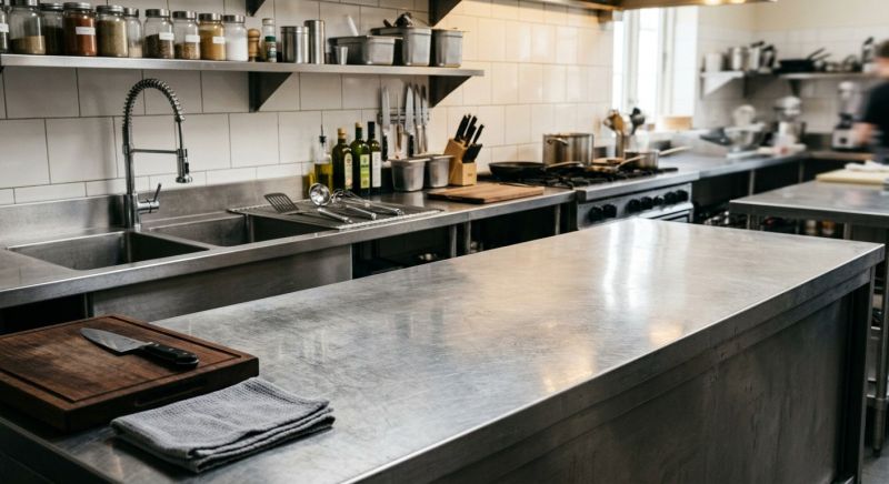 Stainless Counter Replacement in Sonoma County, CA
