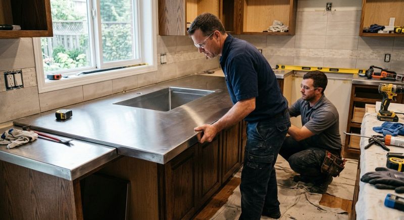 Stainless Countertop Service in Marin County, CA