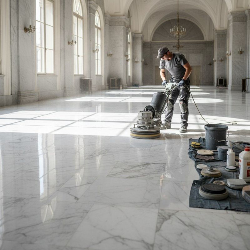 Terrazzo Polishing Service in Roseville, CA