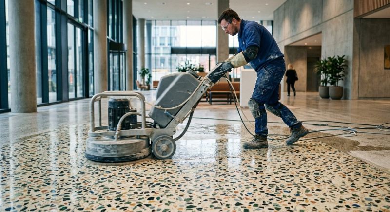 Terrazzo Polishing Service in Sacramento, CA