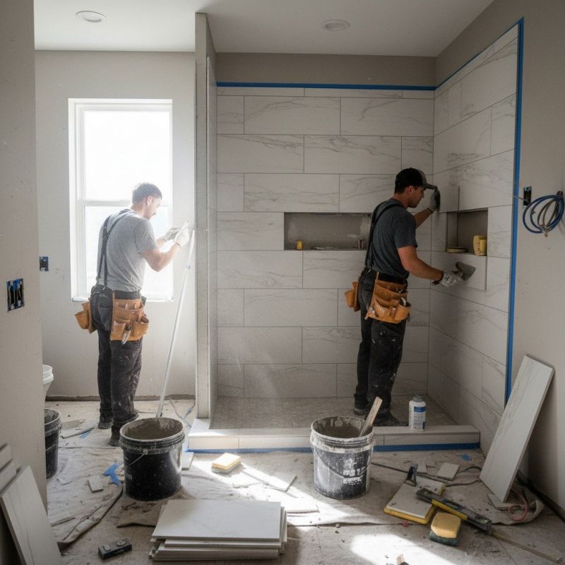 Tile Shower Installation in Conroe, TX