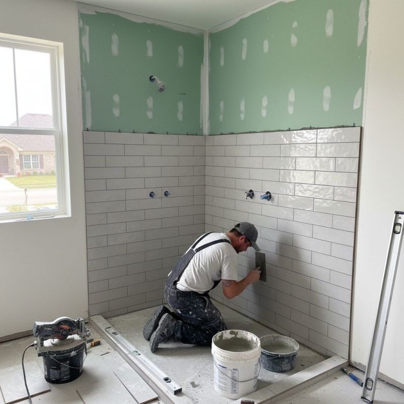 Tile Surround Installation in Conroe, TX