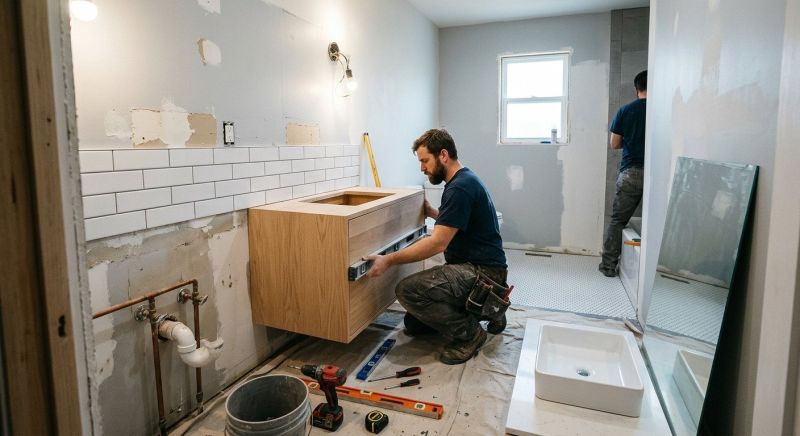 Vanity Installation in Cincinnati, OH