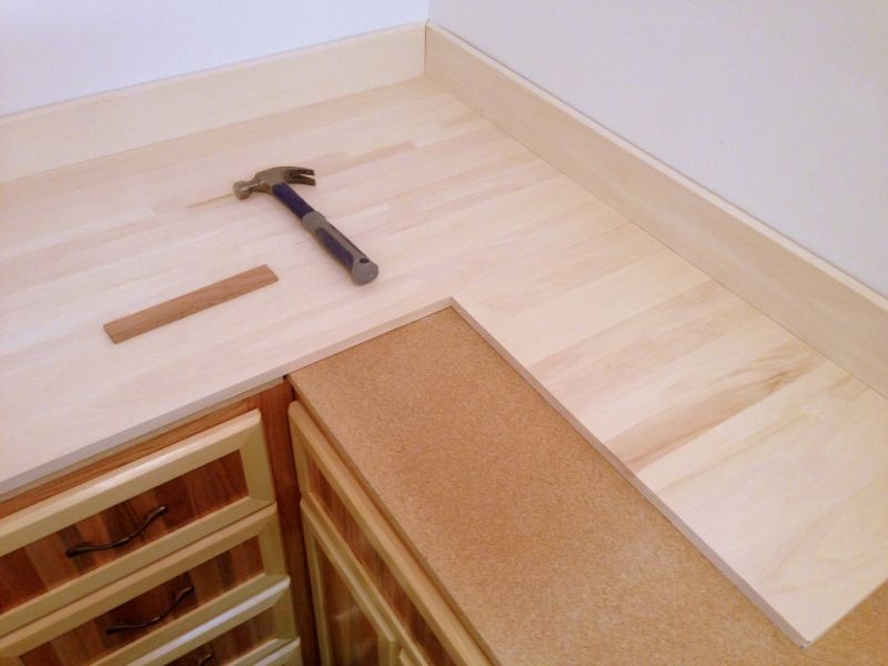 Wood Countertop Installation in Napa, CA
