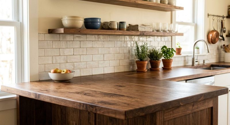 Wood Countertop Replacement in Napa, CA